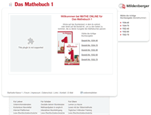 Tablet Screenshot of das-mathebuch-1.de